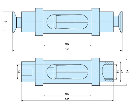 K-5011G、K-5012G、K-5013G、K-5014G、K-5015G、K-5016G、K-5017G玻璃轉(zhuǎn)子流量計(jì)